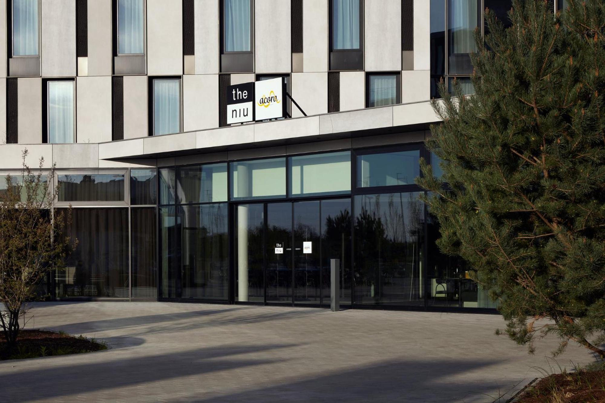 Holiday Inn - The Niu, Hub Dusseldorf Messe By Ihg Exterior foto